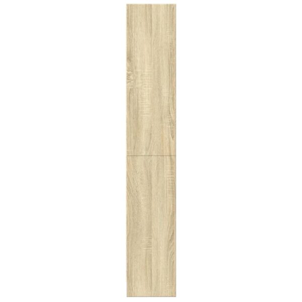 Estante 60x24x143 cm derivados de madeira carvalho sonoma - Image 4