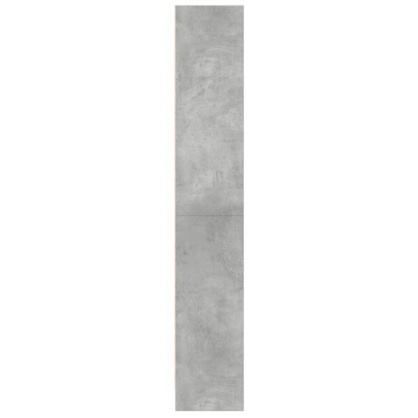 Estante 60x24x143 cm derivados de madeira cinzento cimento - Image 4