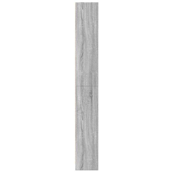 Estante 60x24x176 cm derivados de madeira cinzento sonoma - Image 4