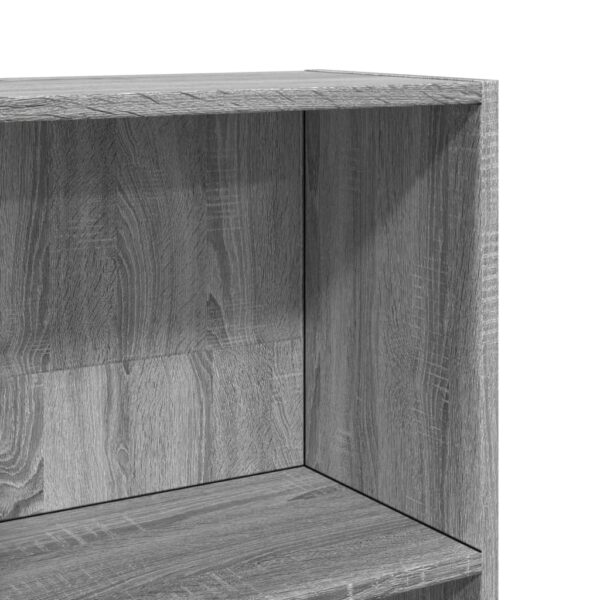 Estante 60x24x176 cm derivados de madeira cinzento sonoma - Image 6