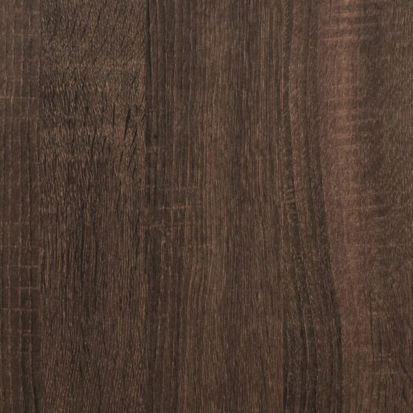 Estante 80x24x109 cm derivados de madeira carvalho castanho - Image 7