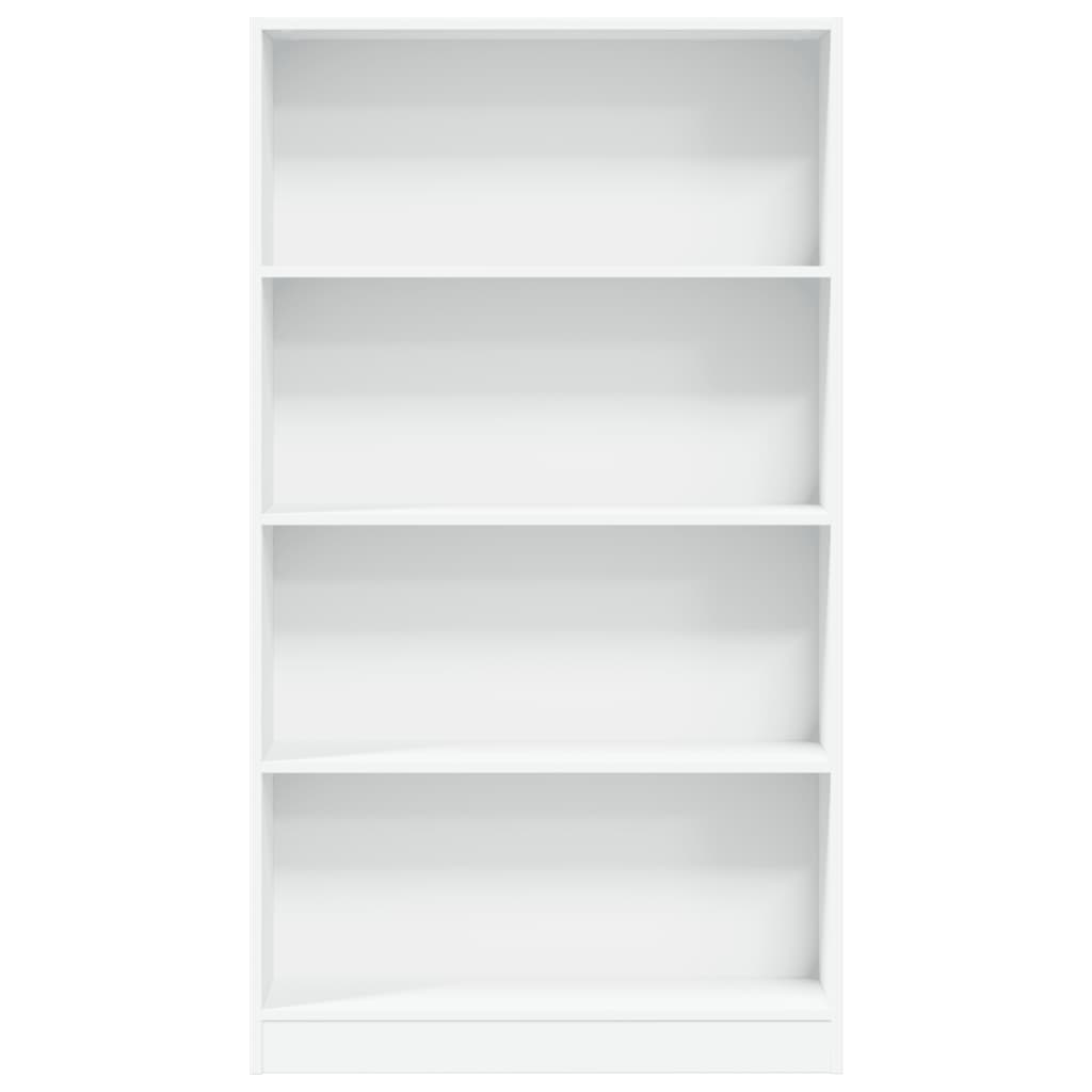 Estante 80x24x143 cm derivados de madeira branco - Image 3
