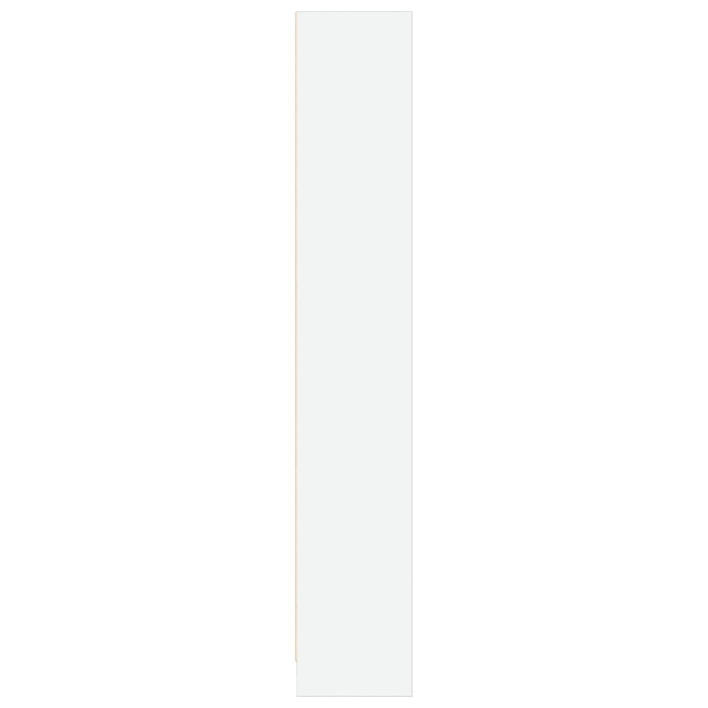 Estante 80x24x143 cm derivados de madeira branco - Image 4