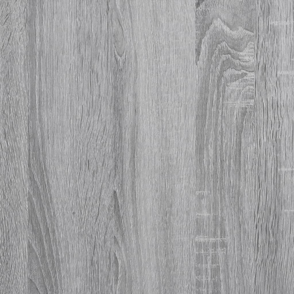 Estante 80x24x143 cm derivados de madeira cinzento sonoma - Image 7