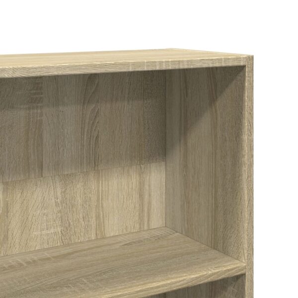 Estante 80x24x176 cm derivados de madeira carvalho sonoma - Image 6
