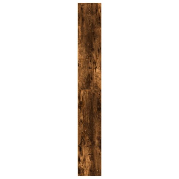 Estante 80x24x176 cm derivados de madeira carvalho fumado - Image 4