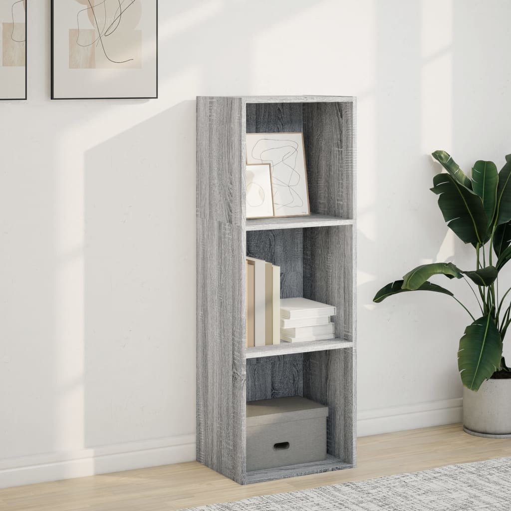 Estante 40x30x114 cm derivados de madeira cinzento sonoma - Image 2