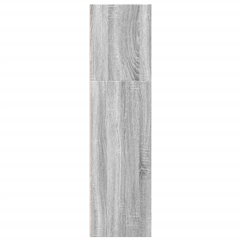 Estante 40x30x114 cm derivados de madeira cinzento sonoma - Image 4