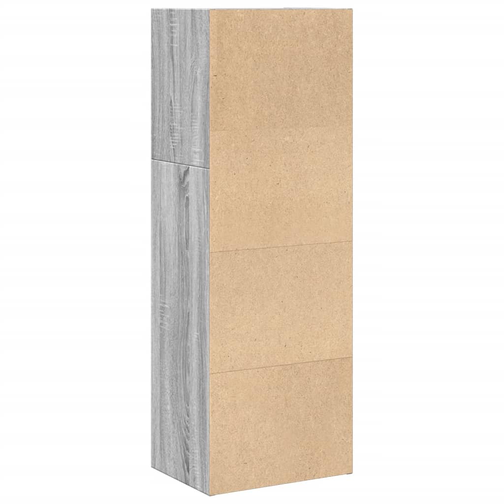 Estante 40x30x114 cm derivados de madeira cinzento sonoma - Image 5