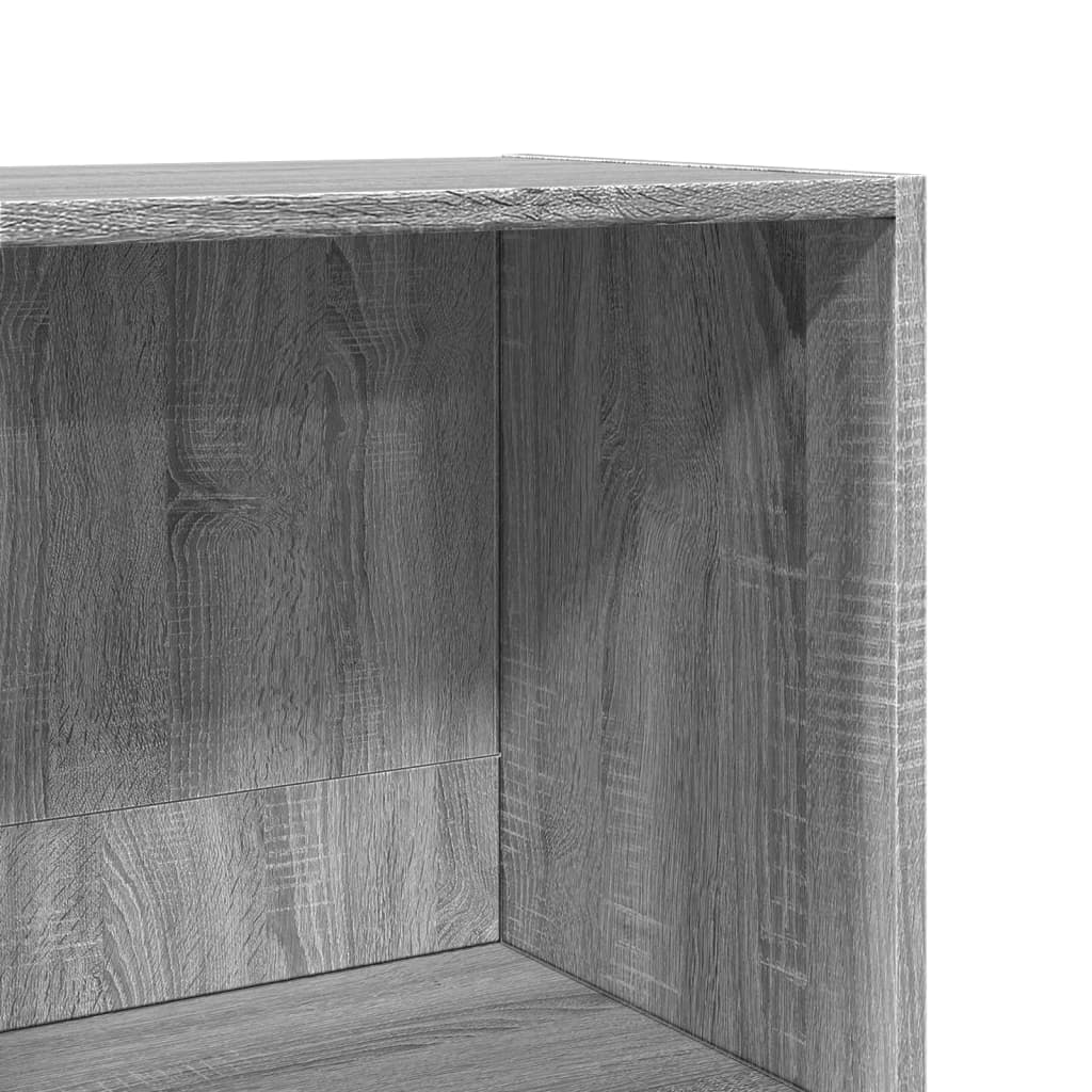 Estante 40x30x114 cm derivados de madeira cinzento sonoma - Image 6