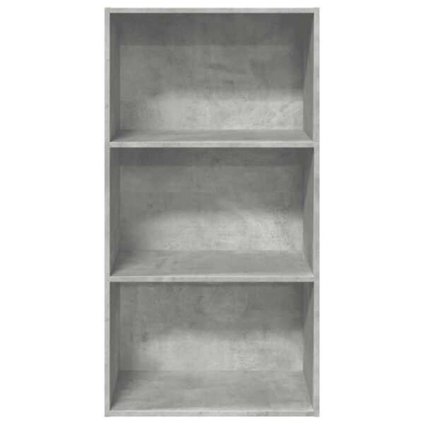 Estante 60x30x114 cm derivados de madeira cinzento cimento - Image 3