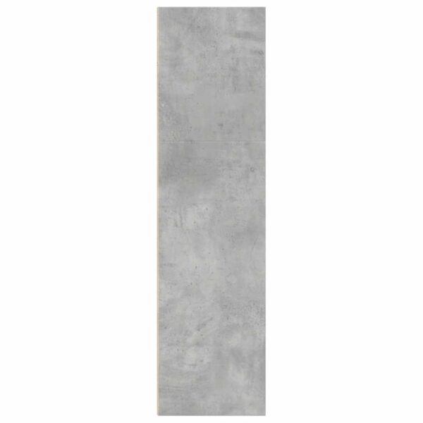 Estante 60x30x114 cm derivados de madeira cinzento cimento - Image 4