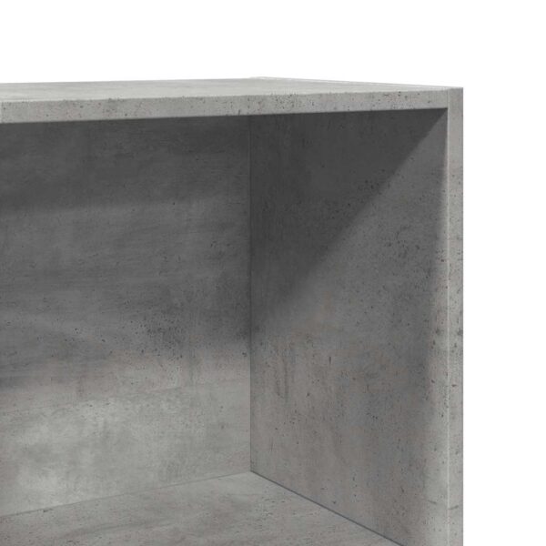 Estante 60x30x114 cm derivados de madeira cinzento cimento - Image 6