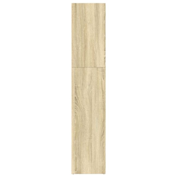 Estante 80x30x152 cm derivados de madeira carvalho sonoma - Image 4