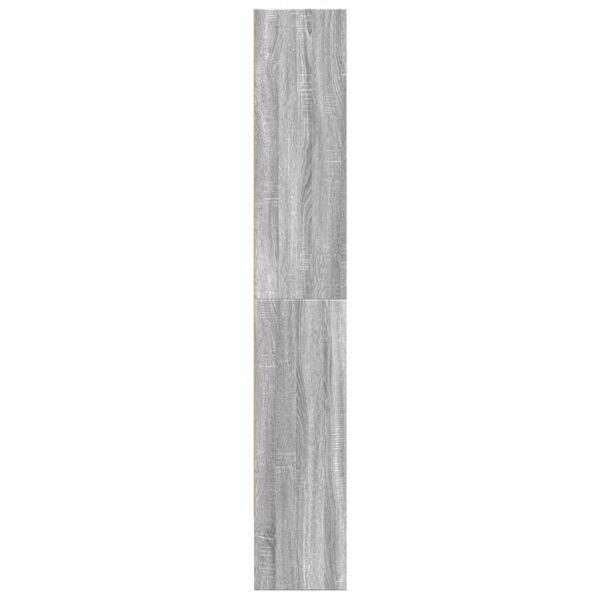 Estante 80x30x189 cm derivados de madeira cinzento sonoma - Image 5
