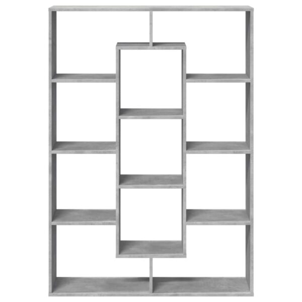Estante 102x29x143 cm contraplacado cinzento-cimento - Image 4