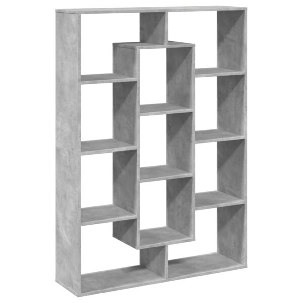 Estante 102x29x143 cm contraplacado cinzento-cimento - Image 6