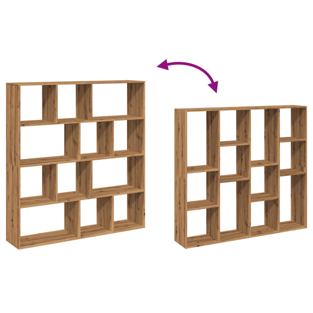 Estante 132x29x141,5 cm derivados de madeira carvalho artisiano - Image 7