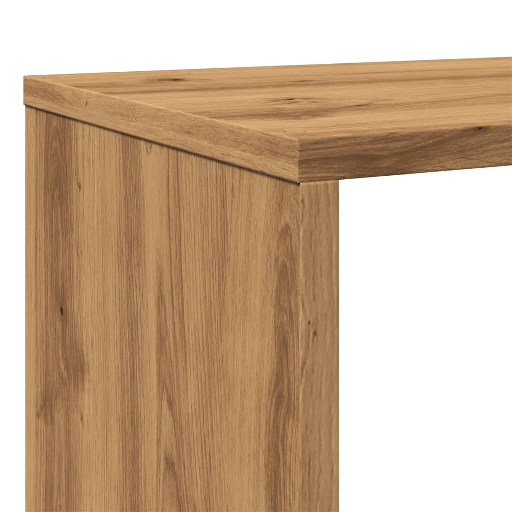 Estante 132x29x141,5 cm derivados de madeira carvalho artisiano - Image 8