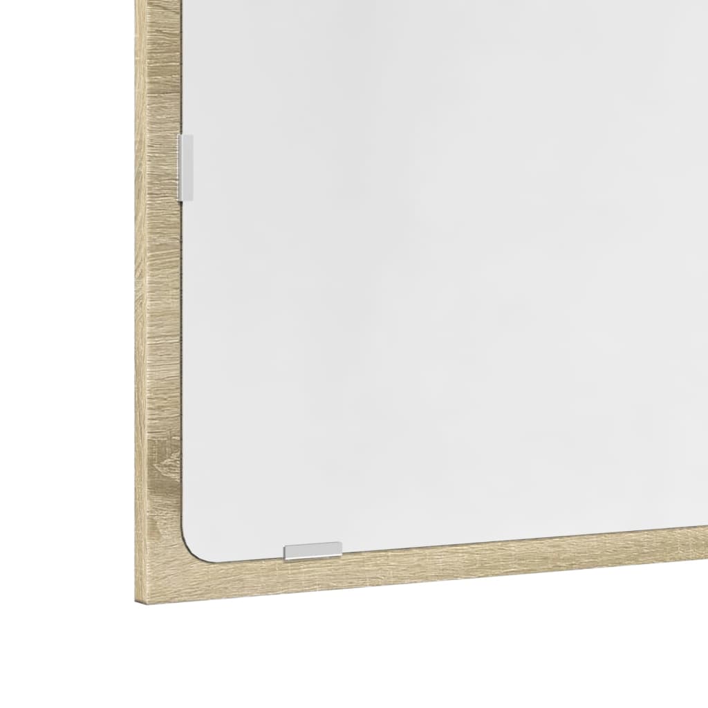 2 pcs conj. móveis casa banho derivados madeira carvalho sonoma - Image 7