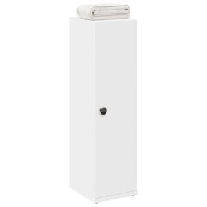 Móvel p/ casa de banho c/ suporte de rolos 20,5x22x72 cm branco
