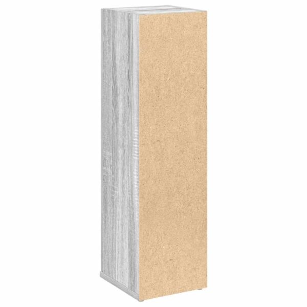 Móvel p/ casa banho c/ suporte rolos 20,5x22x72 cm sonoma cinza - Image 6