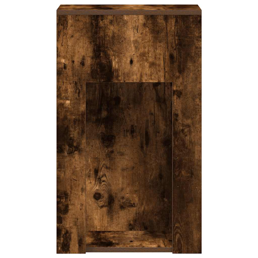 Suporte torre computador com gaveta 30x44x74 cm carvalho fumado - Image 5