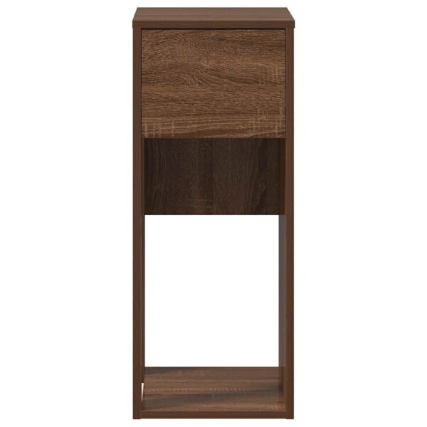 Suporte torre computador c/ gaveta 30x44x74cm carvalho castanho - Image 4