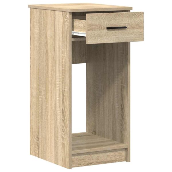 Suporte torre computador com gaveta 35x45x77 cm carvalho sonoma - Image 3