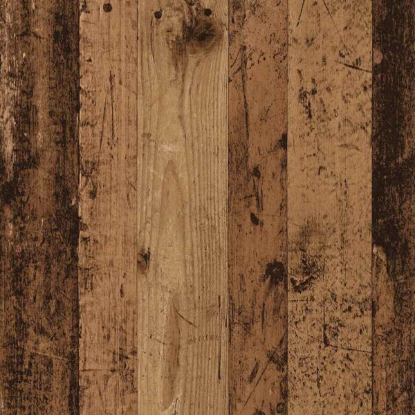 Roupeiro 100x50x200 cm derivados de madeira madeira velha - Image 7