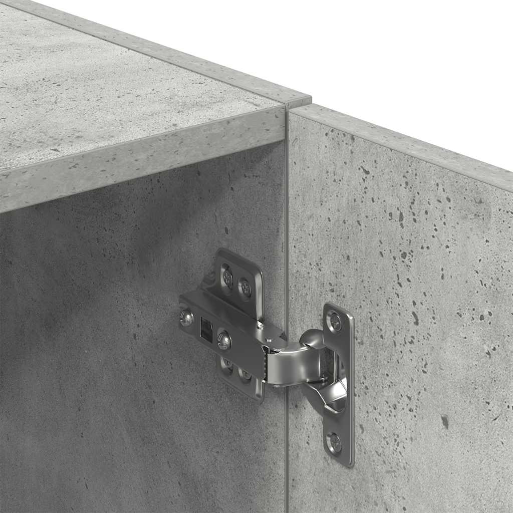 2 pcs armário de cozinha conjunto deriv. madeira cinza cimento - Image 9