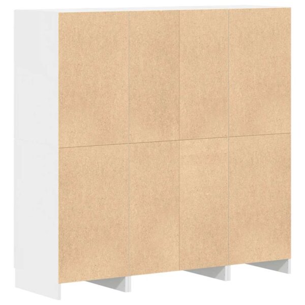 3 pcs armário de cozinha conjunto derivados de madeira branco - Image 8