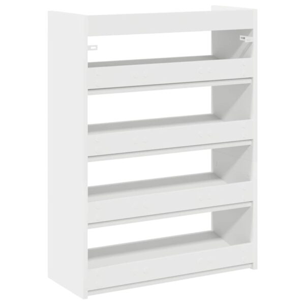 Sapateira 80x25x61,5 cm derivados de madeira branco - Image 5