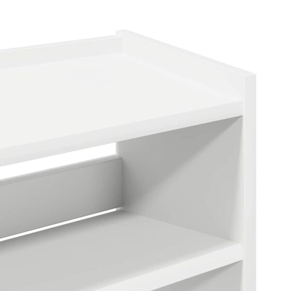 Sapateira 80x25x61,5 cm derivados de madeira branco - Image 6