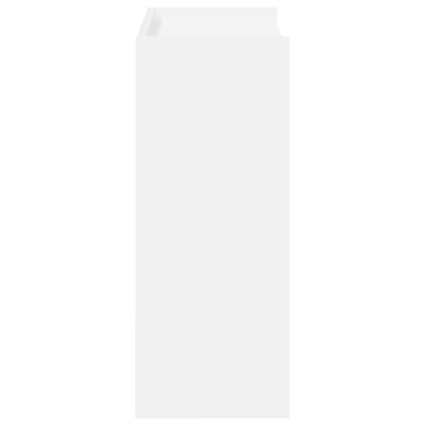 Sapateira 60x25x62 cm derivados de madeira branco - Image 4