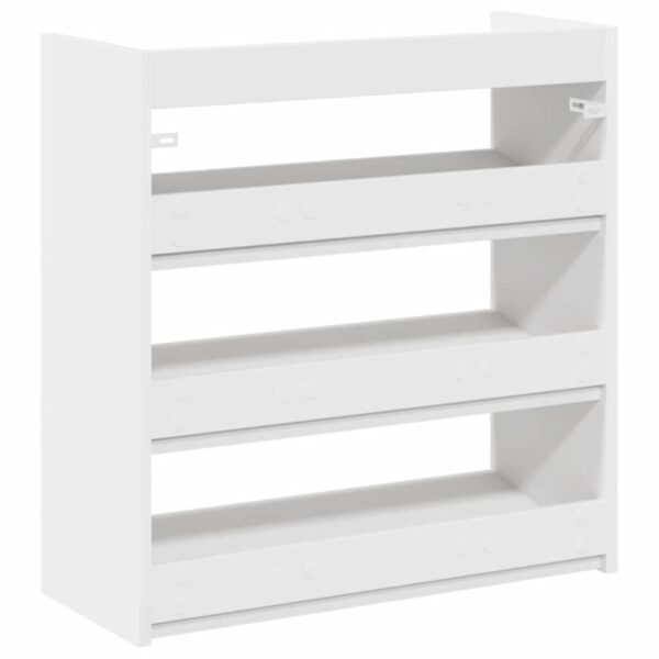 Sapateira 60x25x62 cm derivados de madeira branco - Image 5