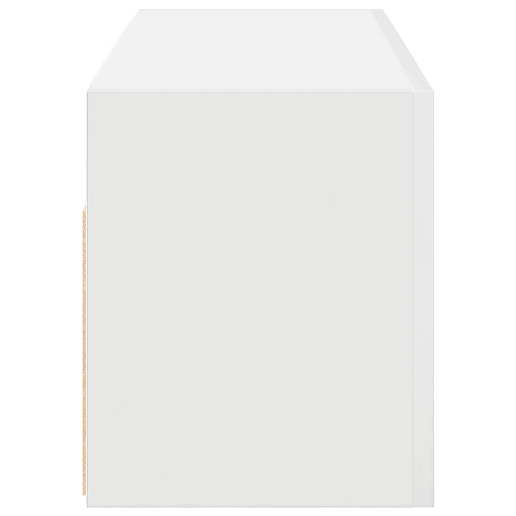 Armário parede p/ casa banho 80x25x30 cm deriv. madeira branco - Image 5