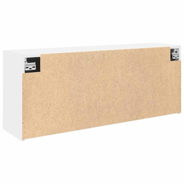 Armário parede p/ casa banho 100x25x40 cm deriv. madeira branco - Image 6