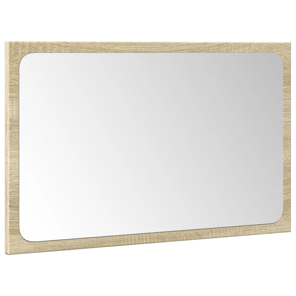 3 pcs conj. móveis casa banho derivados madeira carvalho sonoma - Image 4