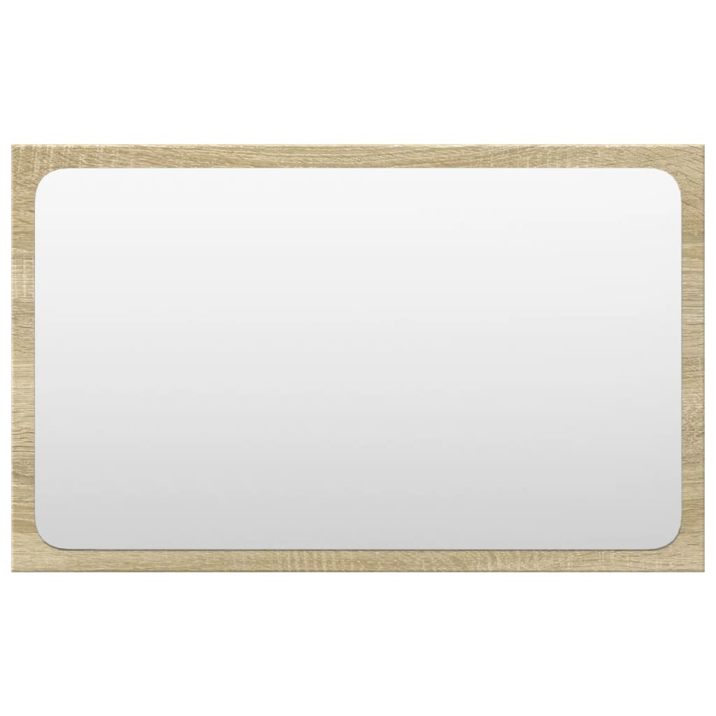 3 pcs conj. móveis casa banho derivados madeira carvalho sonoma - Image 4