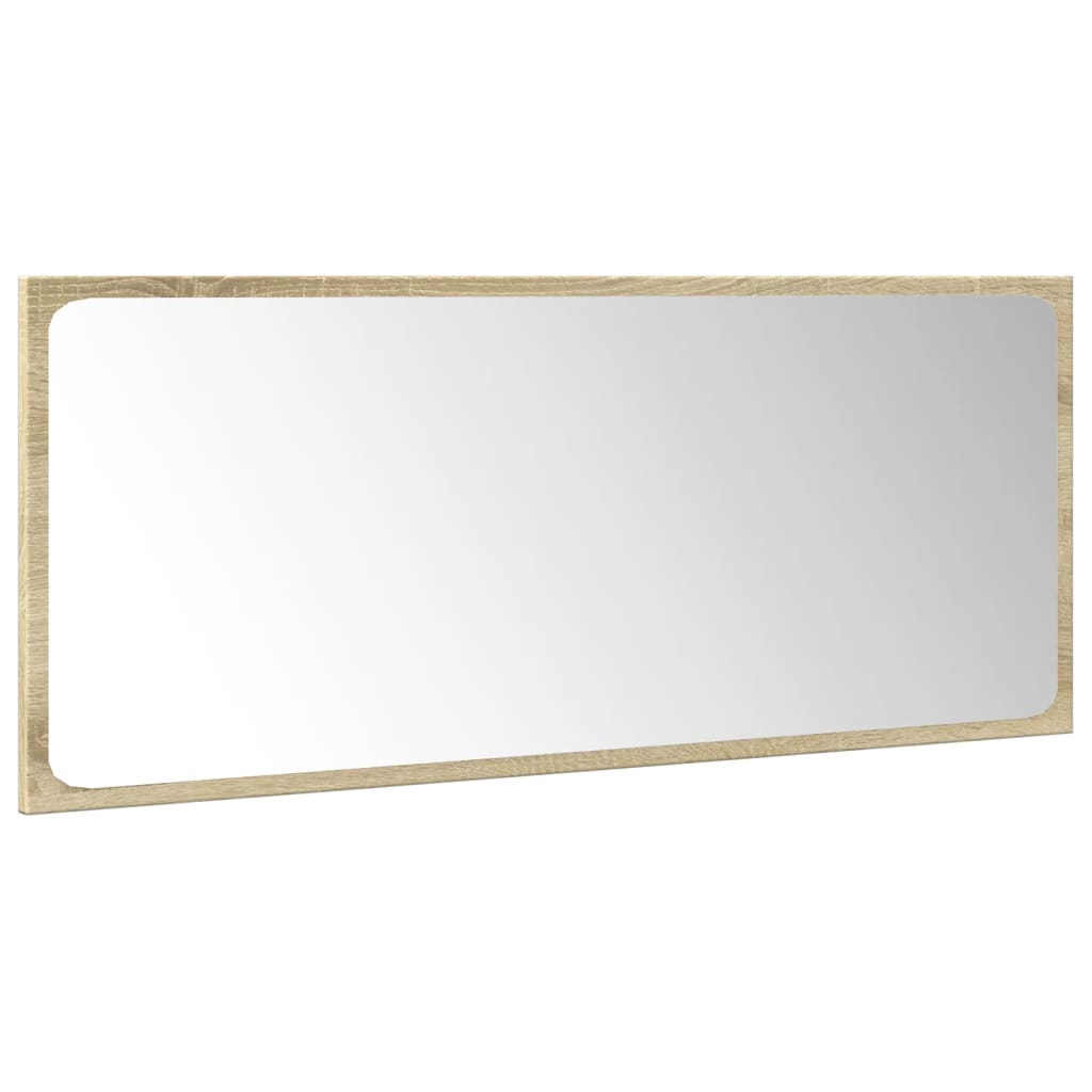 4 pcs conj. móveis casa banho derivados madeira carvalho sonoma - Image 3