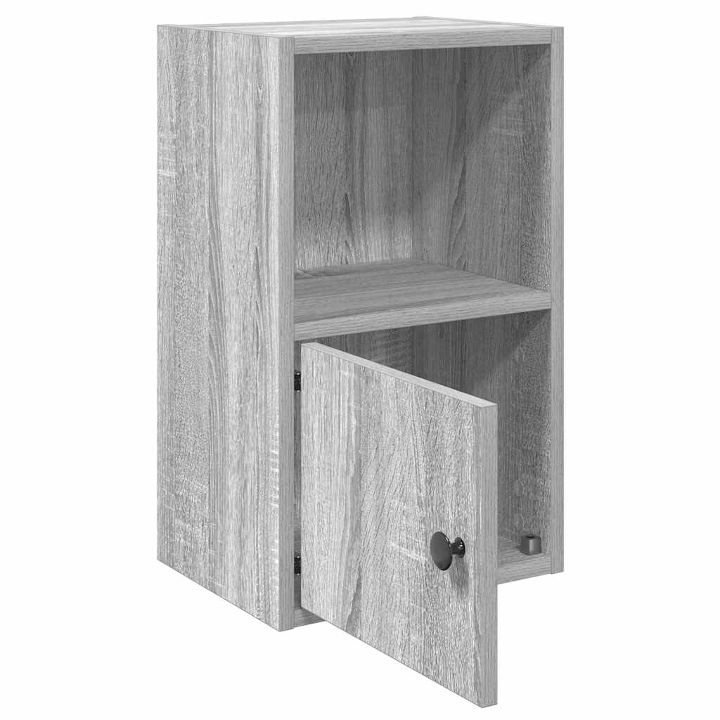 Estante 31x24x52 cm derivados de madeira cinzento sonoma - Image 3