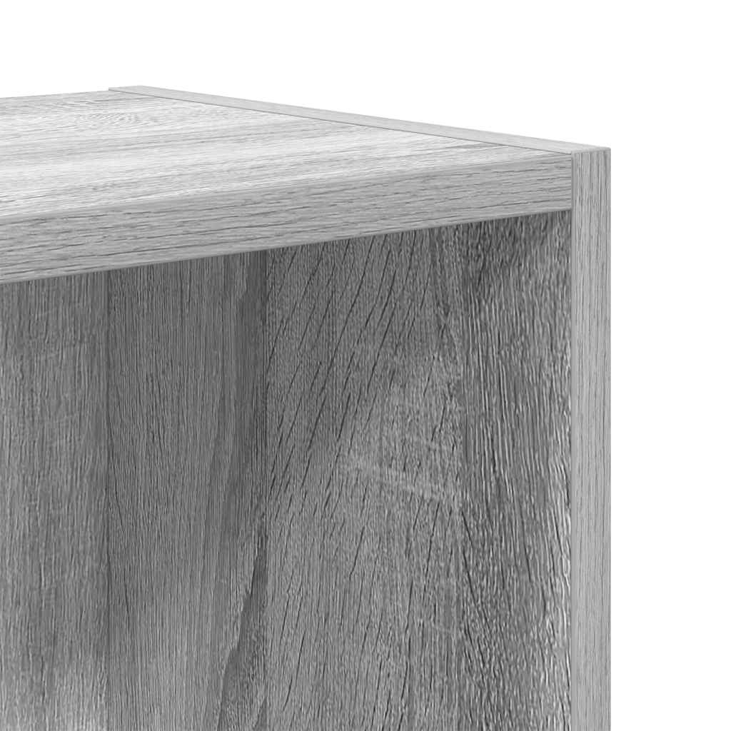 Estante 31x24x52 cm derivados de madeira cinzento sonoma - Image 8