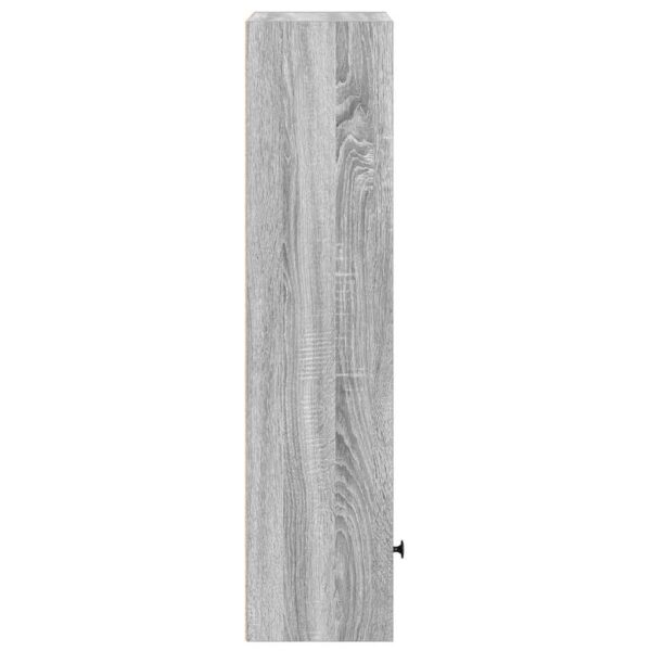 Estante 31x24x102 cm derivados de madeira cinzento sonoma - Image 5