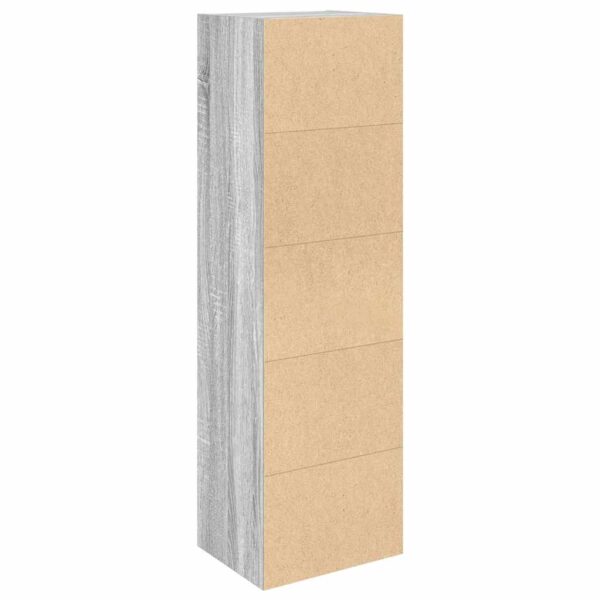 Estante 31x24x102 cm derivados de madeira cinzento sonoma - Image 6
