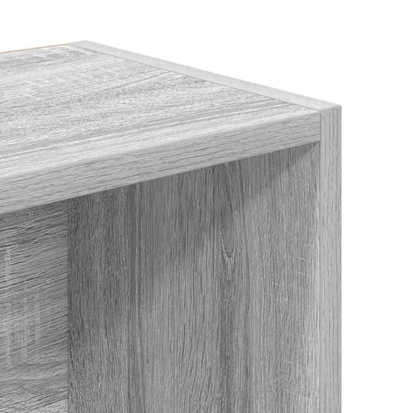 Estante 31x24x102 cm derivados de madeira cinzento sonoma - Image 8