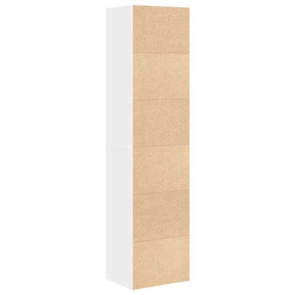 Estante 31x24x127 cm derivados de madeira branco - Image 5