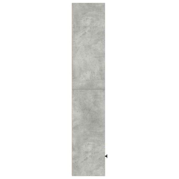 Estante 31x24x127 cm derivados de madeira cinzento cimento - Image 4
