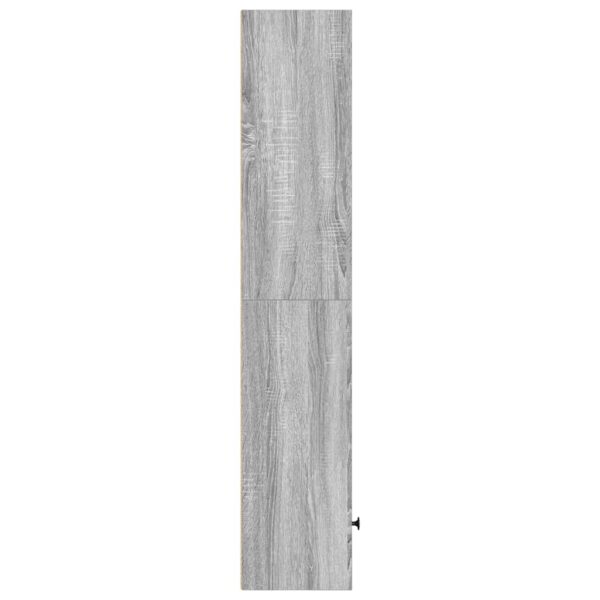 Estante 31x24x127 cm derivados de madeira cinzento sonoma - Image 4