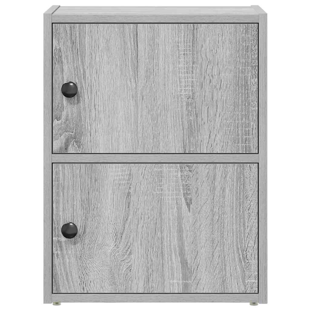 Estante 40x24x52 cm derivados de madeira cinzento sonoma - Image 3